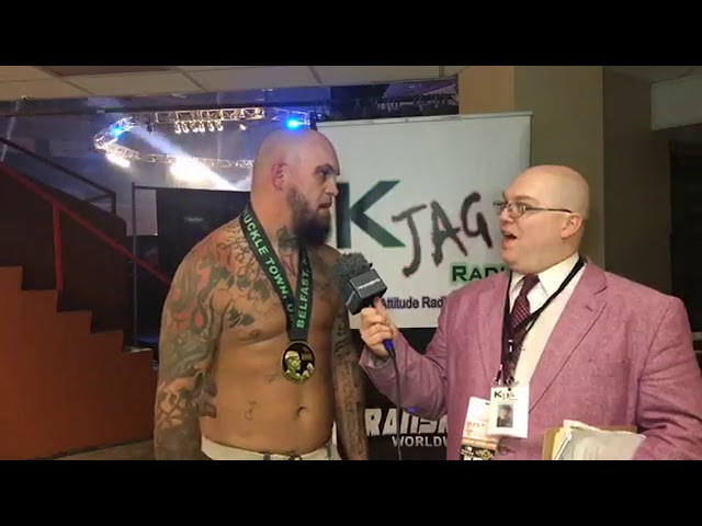 Bill Dieckhoff with Jiggy Jaguar 11/3/2020 BKFC Salina KS