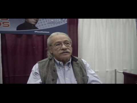 Edward James Olmos w/ Jiggy Jaguar KC Comic Con 2016 Kansas City Mo