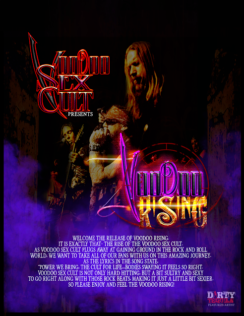 ~ Voodoo Sex Cult’s single “Voodoo Rising”1qq