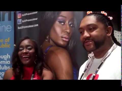 Kelli Provacture w/ Tone Cruz AVN Expo 2017 Las Vegas NV