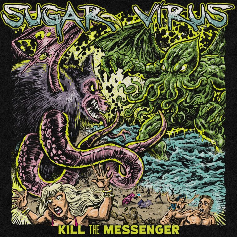 SUGAR VIRUS Unleashes New Horror Punk Doom Metal Album Kill the Messenger – Out Now via Spooky Heaven Records